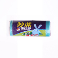妙洁垃圾袋0366M 大号背心手提式塑料袋加厚 50厘米* 70厘*20只