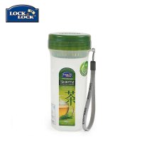 乐扣运动水杯 便携随手杯茶杯塑料杯子480ml 带滤网HPL935