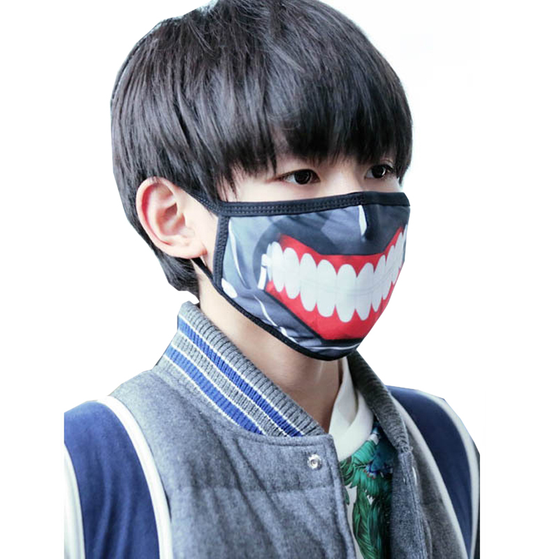 绿盒子动漫口罩东京食尸鬼防晒口罩东京喰种金