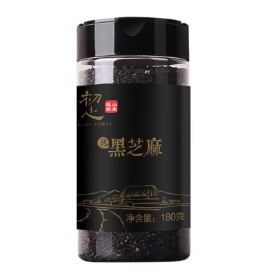 【中华特色馆】龙岩馆 农家熟黑芝麻180g/罐 黑芝麻罐装 黑芝麻糕原料 远山