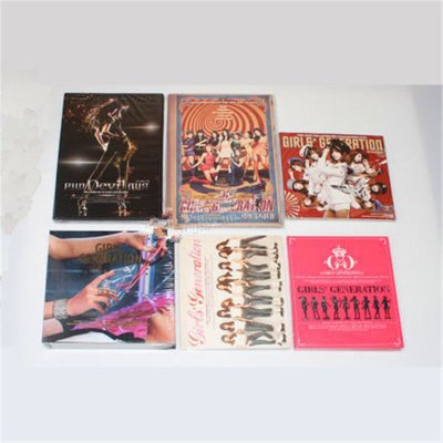 少女时代6张专辑CD合集Mr.Mr.+Gee+同名专辑+HOOT+走开恶魔走开等