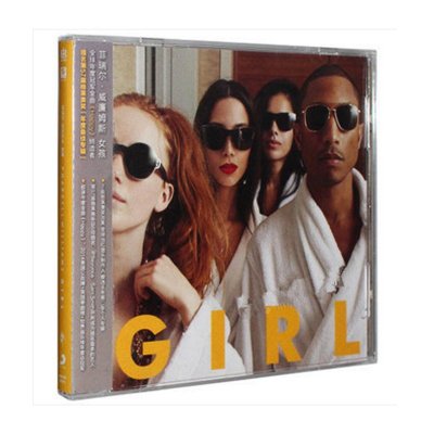 现货正版 菲瑞尔威廉姆斯Pharrell Williams:Girl女孩 CD音乐唱片