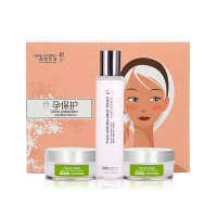 尚孕兰多(SUNLOADING)孕期护肤孕妇专用化妆品叶酸平衡韵保护礼盒 女人冬季巨补水保湿爽肤水三件套面部护肤品礼盒