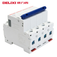 [官方旗舰店]德力西小型断路器 HDBE-63 C型 3P+N 32A 家居用空气开关磁吹断路器