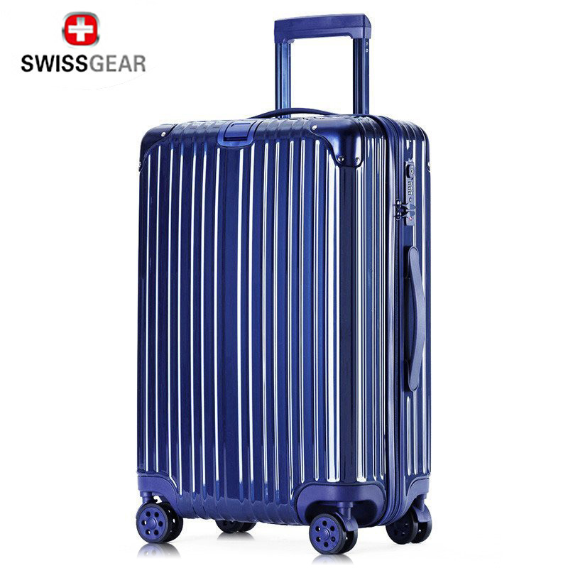 瑞士军刀SWISSGEAR拉杆箱 行李箱PC+ABS万向轮拉杆箱商务登机箱万向轮旅行箱行李箱登机箱