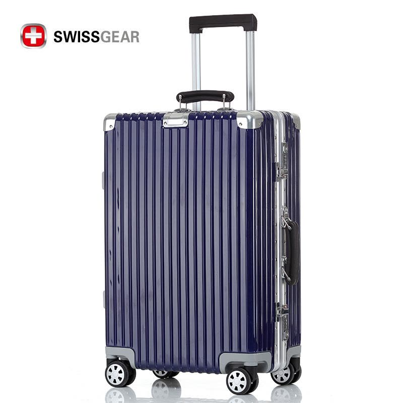 瑞士军刀SWISSGEAR拉杆箱1606全新升级金属包角PC+ABS防撞防刮万向轮拉杆箱行李箱图片