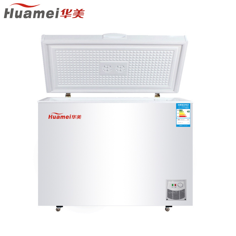 华美（huamei）BC/BD-203 顶开式冷柜 冷藏冷冻转换柜 家用小冰柜 单温卧式冷柜（白色）
