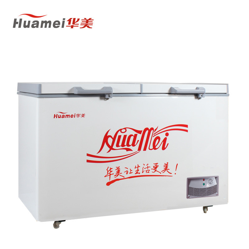 华美（huamei）BC/BD-518 518升单温顶开门卧式冷柜 商超专用大冰柜 冷冻冷藏转换冰柜 冰吧