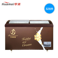 华美（huamei）SC/SD-328Y 328升冰淇淋冷冻柜 单温商用冰激凌大冰柜 雪糕柜保鲜柜