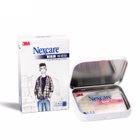 3M痘痘-贴耐适康男女生隐形日用3m人工皮物理 祛痘净痘-贴 手绘风铁-盒 30粒男士经典款