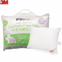 3M菲尔萃儿童防螨 枕-芯 婴儿-枕 单人-枕 健康物理枕-头 高弹性午睡-枕 小童防螨-枕6-11岁
