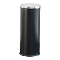 电梯口楼道垃圾桶公用烟灰缸桶大号不锈钢酒店商场商用摇带盖户外桶