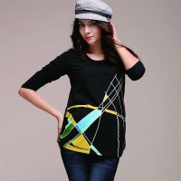 今生宝贝 孕妇装秋装上衣 秋季长袖孕妇T恤 21185