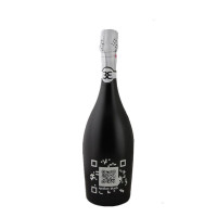 悠酒源原瓶进口起泡酒 意大利第五元素典雅醇黑高泡型甜起泡葡萄酒750ml单支装