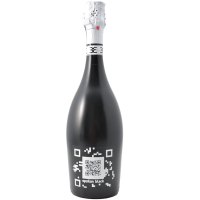 悠酒源原瓶进口起泡酒 意大利第五元素典雅醇黑高泡型甜起泡葡萄酒750ml单支装