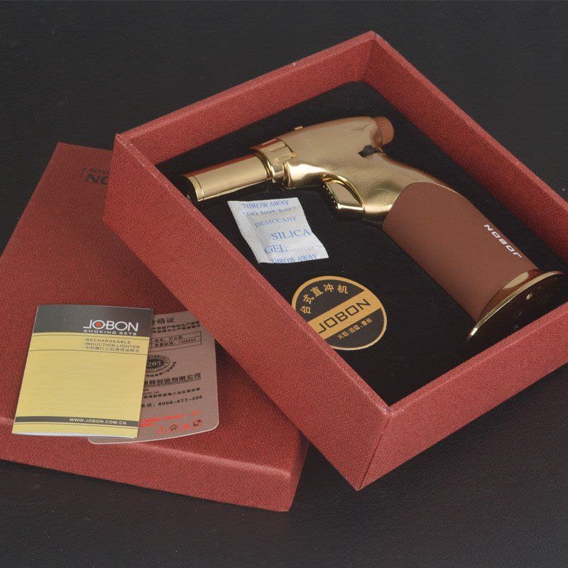 JOBON中邦创意气焊枪打火机 防风充气体火机烟具礼品图片