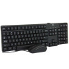 罗技（Logitech）MK100 2代 有线键鼠套装圆孔接口键鼠套装有线办公家用键盘鼠标