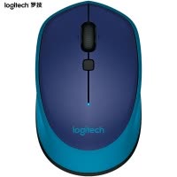 【罗技专卖店】罗技（Logitech）蓝牙鼠标M336（M337）蓝色