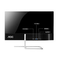 白色 冠捷AOC I2281FWH 21.5英寸 IPS屏广视角高清液晶无边框电脑显示器22