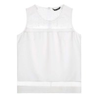 2014秋季新款甜美圆领背心修身绣花打底裙两件套连衣裙181021