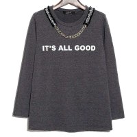 2015年新款长袖t恤宽松字母印花韩版打底衫女上衣T恤452537