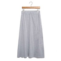 2015年春夏新款韩版纯棉宽松半身长裙纯色口袋A字裙女371259