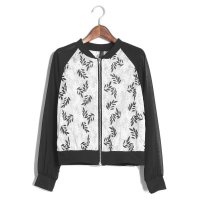 2015夏新款韩版树叶绣花插肩袖雪纺外套防晒开衫上衣百搭453636