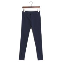 2016春装新款纯色修身显瘦铅笔裤韩版弹力铅笔小脚裤454390