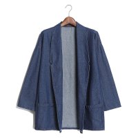 2016春季新款时尚BF风牛仔外套长袖开衫外套中长款衬衫女454456