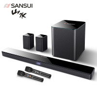 Sansui/山水 95E电视音响回音壁5.1全景声家庭影院音响套装电视音箱客厅环绕杜比影院壁挂音响双话筒