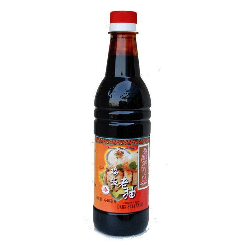 广祥泰鸡饭老抽一瓶640ml黑酱油