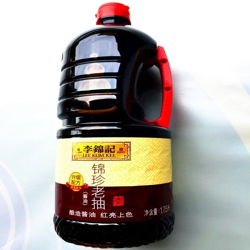李锦记锦珍老抽 1瓶1.75l 调料红烧上色酿造酱油au