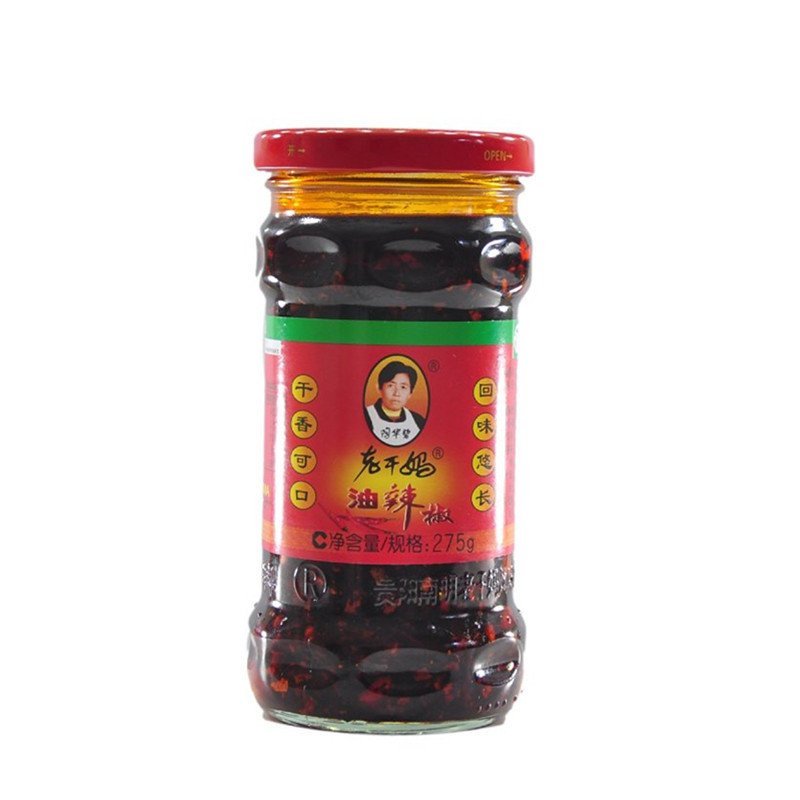 老干妈油辣椒275g一瓶川菜调料含花椒火锅底料au