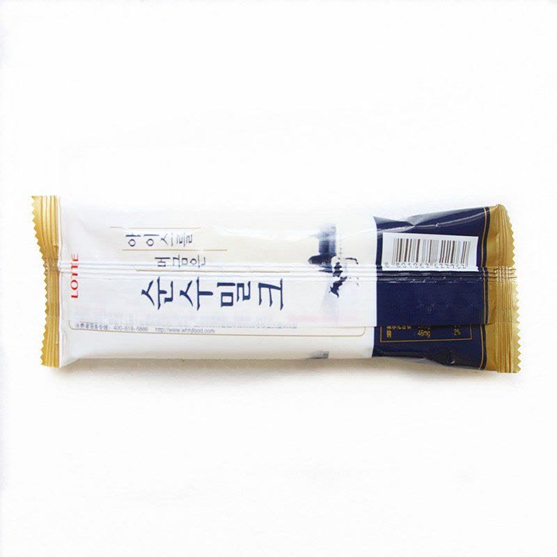 韩国乐天原装进口原味牛乳雪糕一支70g冷饮冰棒满120元3天内发BP图片