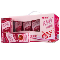 蒙牛真果粒草莓果粒12盒装 250ml一盒 牛奶乳品 产发MK