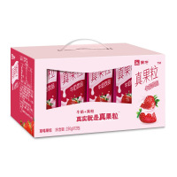 蒙牛真果粒草莓果粒12盒装 250ml一盒 牛奶乳品 产发MK