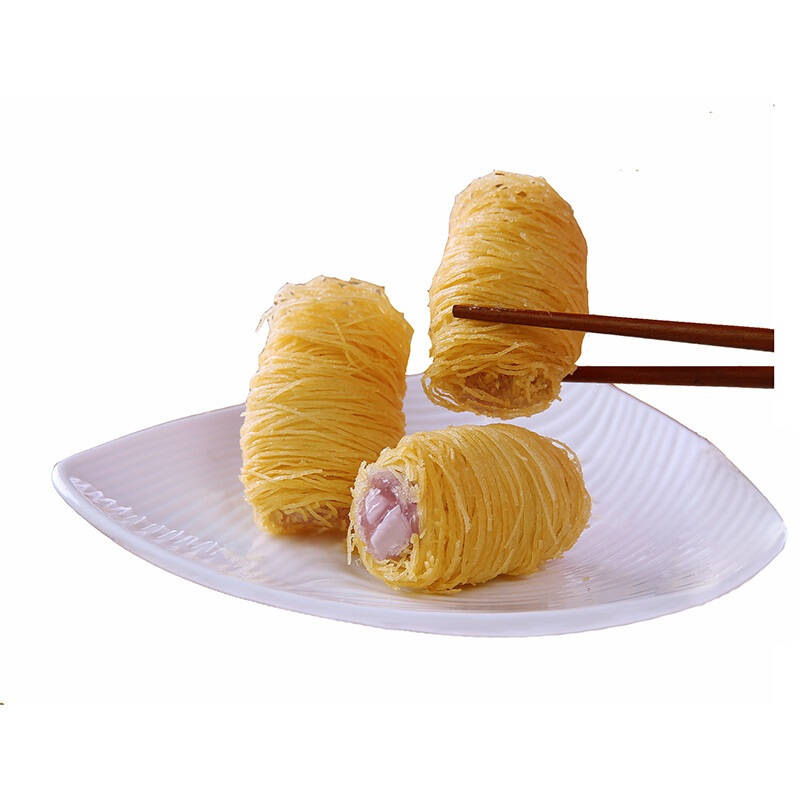 七果果阿诺金丝香芋酥250g10个1包速冻食品方便速食bi