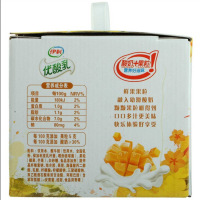 七果果 伊利 真果粒优酸乳酸奶芒果味牛奶 245gX12盒 产发MK