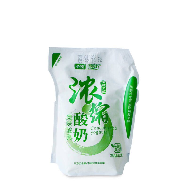七果果 圣牧 塞茵苏网红酸奶浓缩酸奶包邮 180gX6袋 产发MK图片