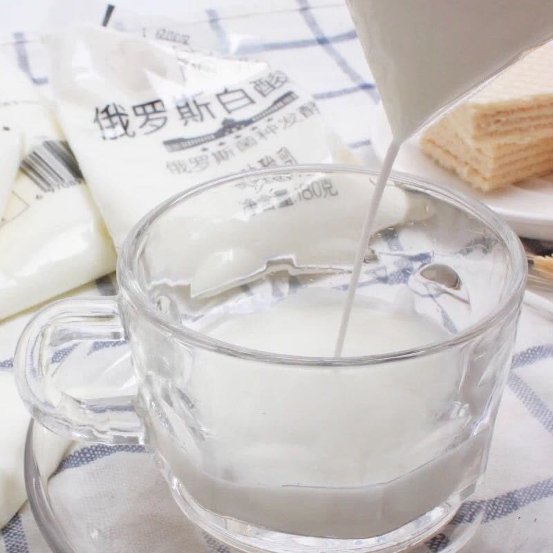 七果果 网红俄罗斯白酸奶惠丰巴士/优牧烤酸奶 风味发酵乳180gX16袋 产发图片