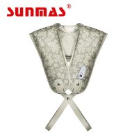 SUNMAS按摩披肩 捶打按摩器 敲敲乐 SM9200201肩颈按摩器颈部腰部肩部全身 多功能按摩器（时尚银灰色）818