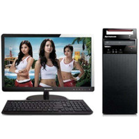 联想(Lenovo) 扬天T4900V 台式电脑（I3-4130 2G 500集 DVD DOS 标配20英寸显示器）
