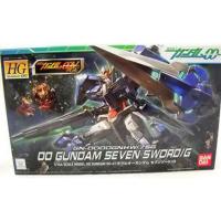 正版Bandai日本原装高达敢达玩具拼装HG61七剑00敢达-161935 W