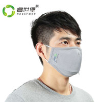 睿世堡负离子口罩 防尘防雾霾防pm2.5口罩 成人灰色
