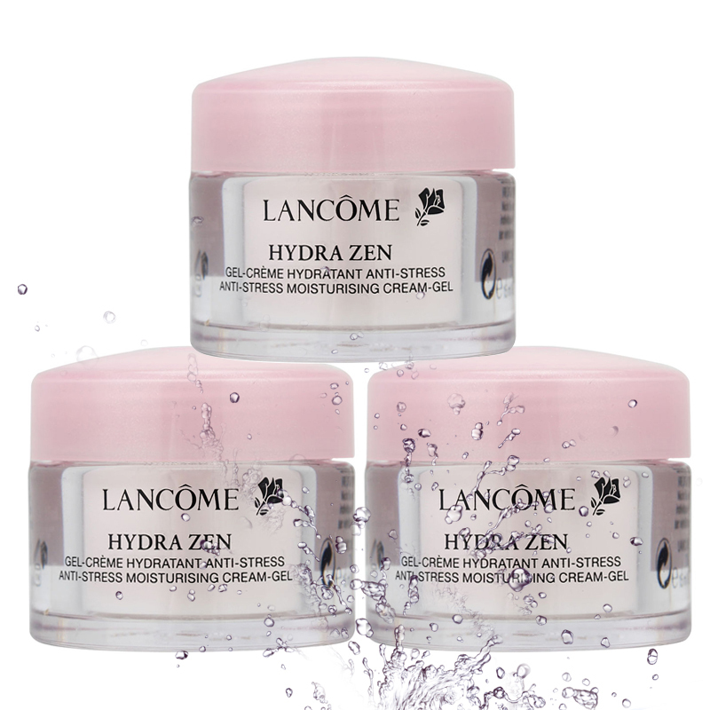 Lancome 兰蔻水份缘/水分缘舒缓 保湿补水 凝霜 15ml*3面霜小样