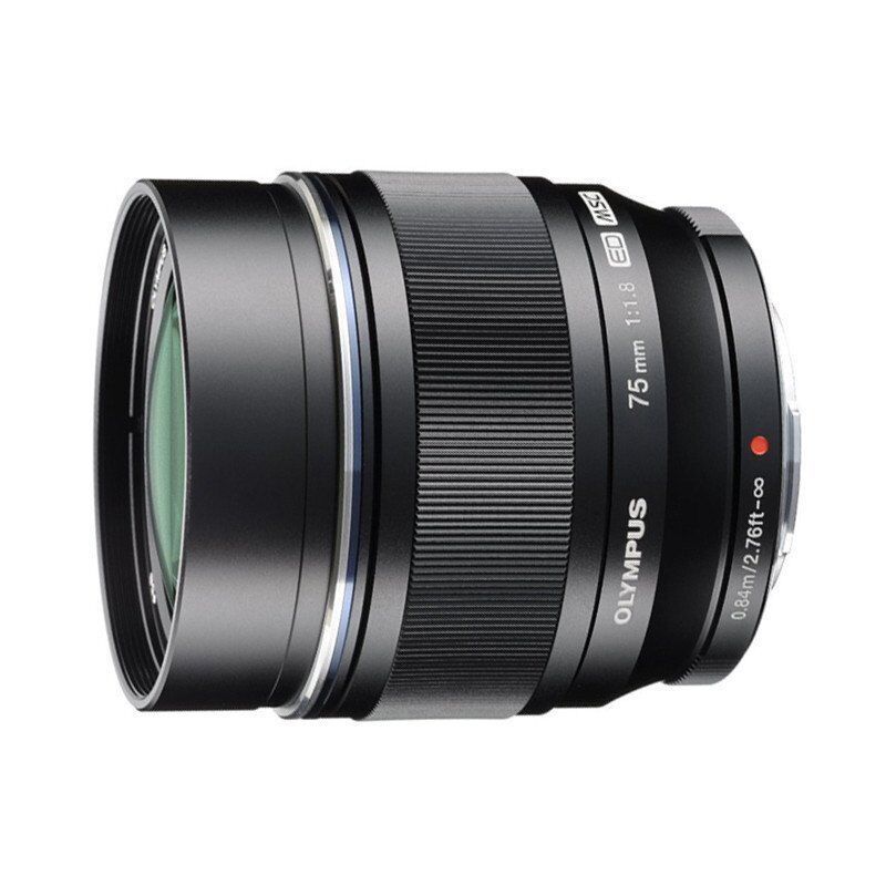 奥林巴斯（OLYMPUS） M.ZUIKO DIGITAL 75mm f1.8人像 微单镜头 黑色奥林巴斯卡口58mm