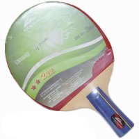 国球/GUOQIU 新品乒乓球拍 二星成品拍 初学用成品拍 全面型易控球 直拍横拍