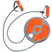 GASLION/格狮伦带拉绳按摩磁石扭腰盘 健美带拉绳扭腰盘G013家用健身器材