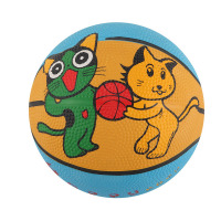 强力 橡胶篮球 儿童用球 卡通图案 儿童篮球 BR7101