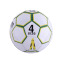 强力 足球 4号足球 PVC足球 机缝足球 室内室外通用 学生成人练习训练球 彩色蜂巢纹 6401